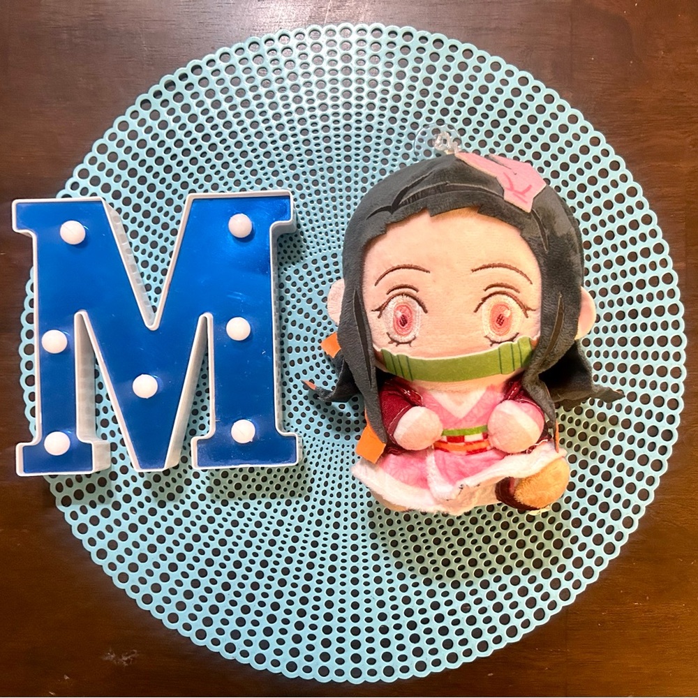 Demon Slayer Anime Nezuko Kamado Manga Collectable  8-9" Plush, used